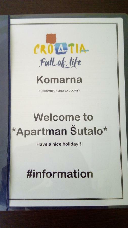 Apartman Sutalo โกมาร์นา ภายนอก รูปภาพ